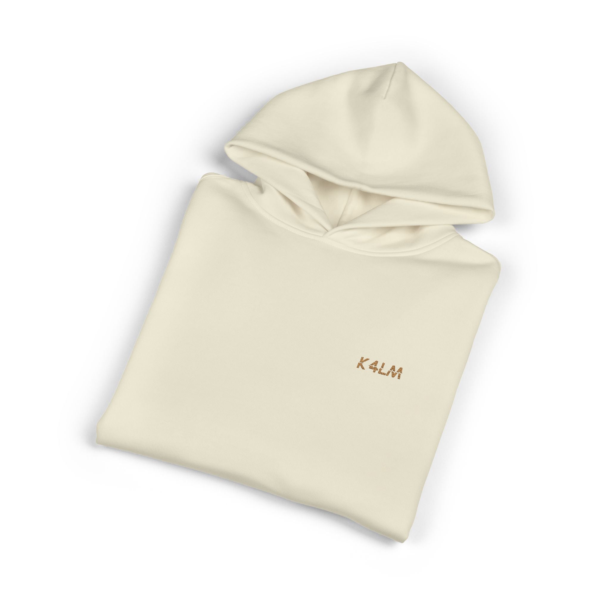Kalm Haven Cream Hoodie — Minimalist Cream Pullover