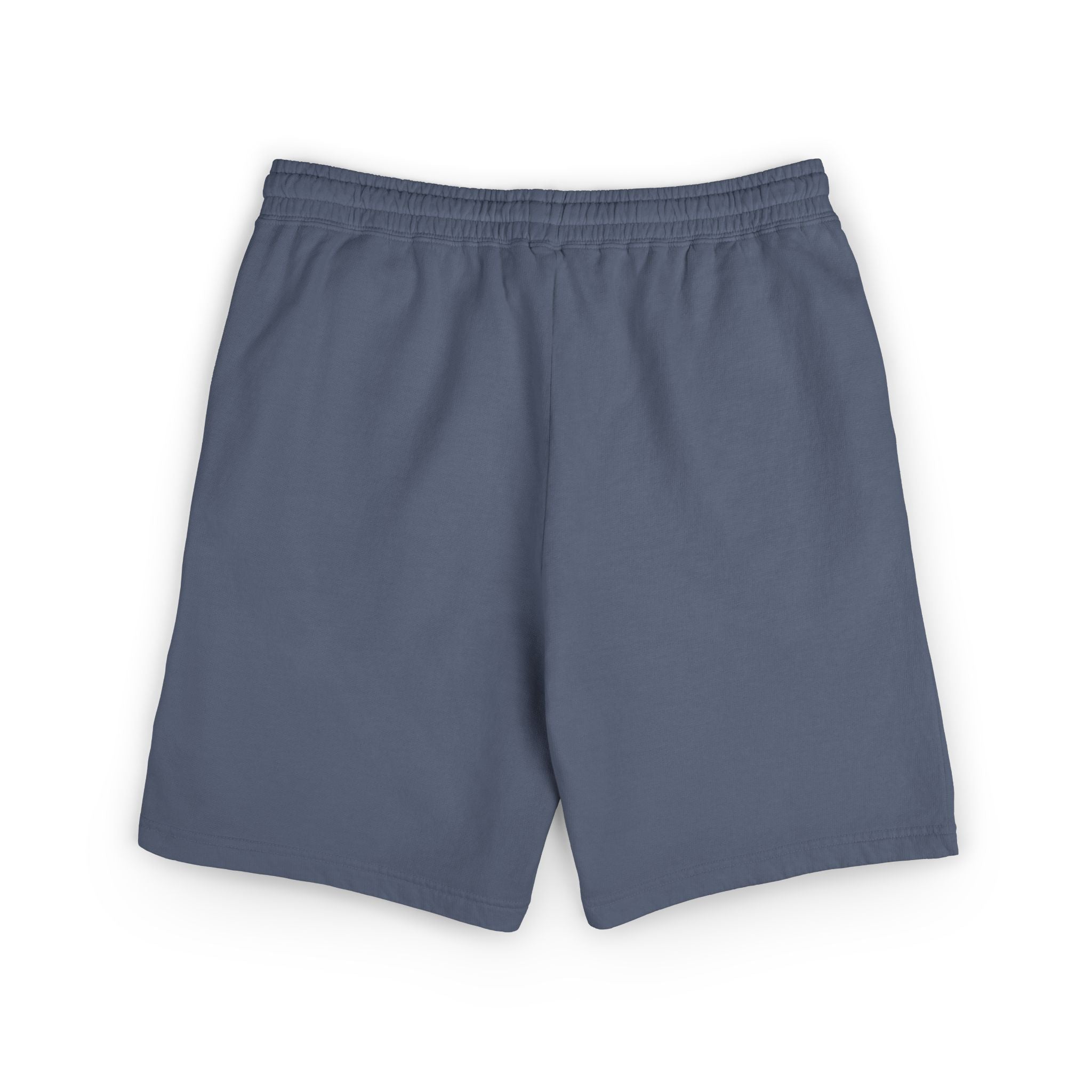 K4LM H4VEN Blue Sweat Shorts — Garment-Dyed Relaxed Lounge Shorts