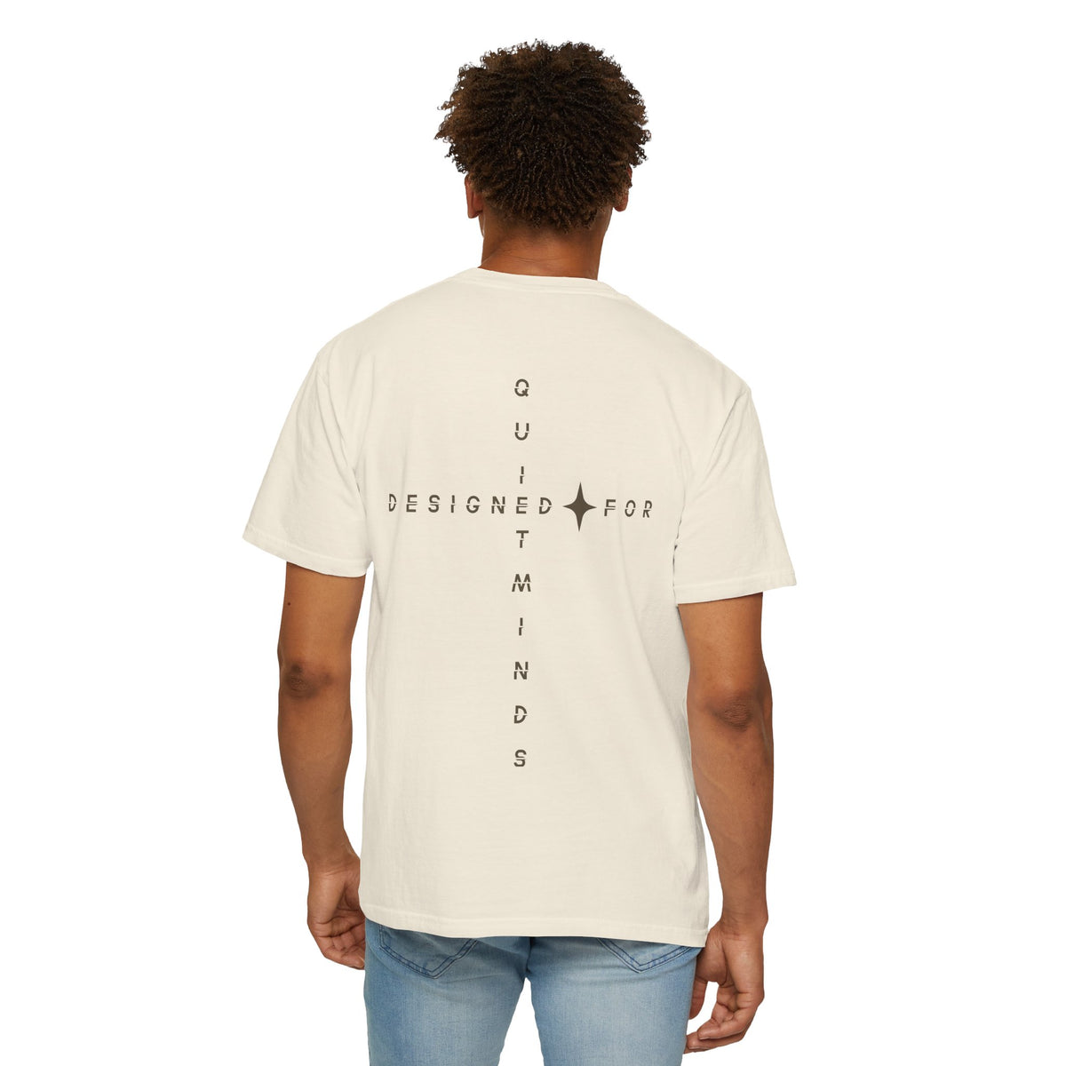 Ivory Designed For Quiet Minds T-Shirt