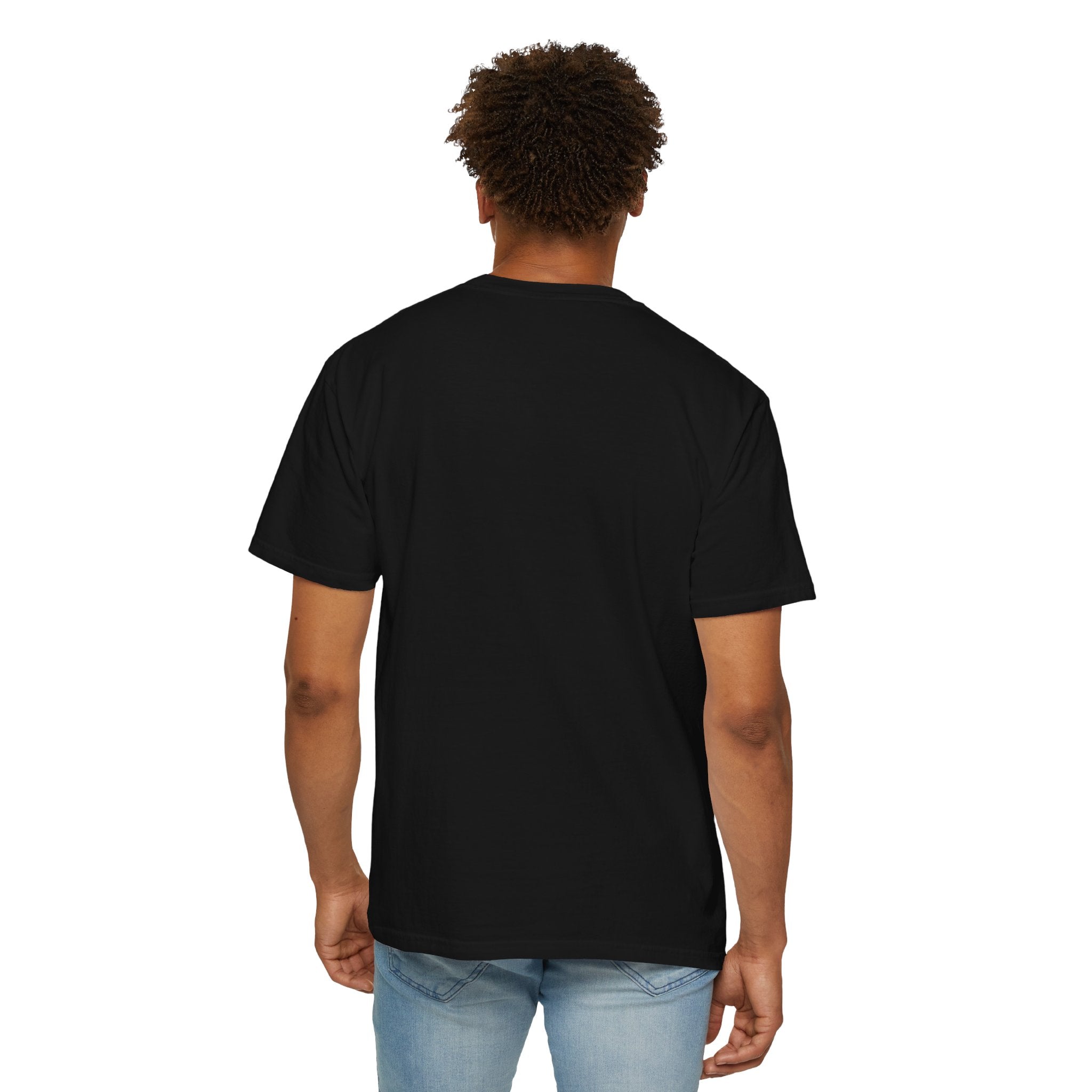 Black K4LM H4VEN T-Shirt — Small Chest Script