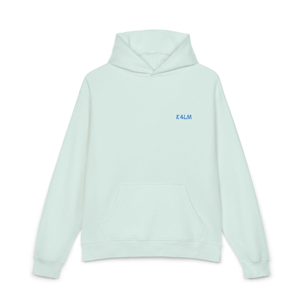 Kalm Haven Seafoam Hoodie — Minimalist Mint Hoodie