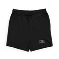 K4LM H4VEN Black Sweatshorts – Cozy Black Sponge-Fleece Lounge Shorts