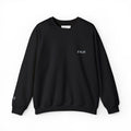 Kalm Haven Black Minimalist Crewneck Sweatshirt