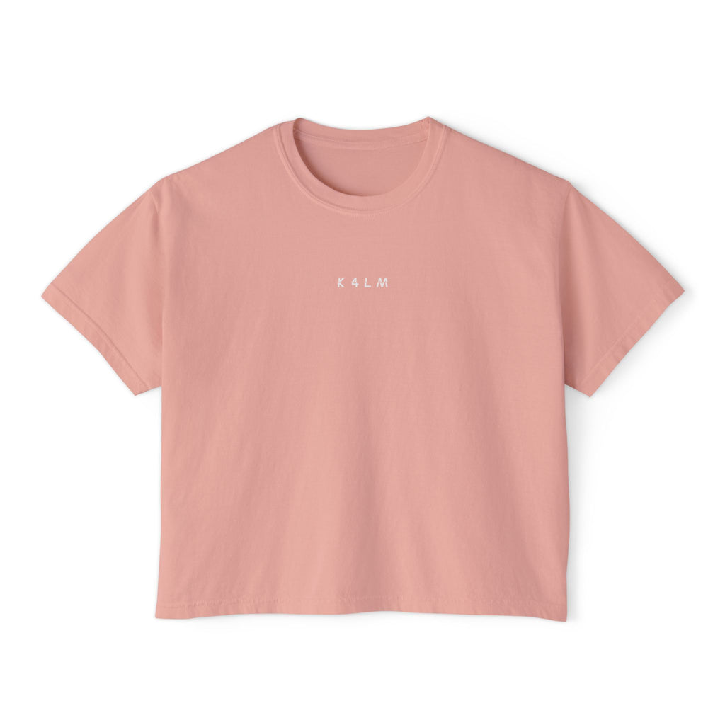 Women's Peachy Pink Oversized K4LM Tee