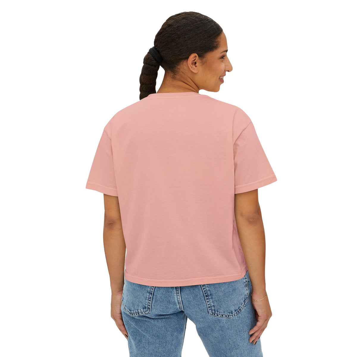 Women's Peachy Pink Oversized K4LM Tee