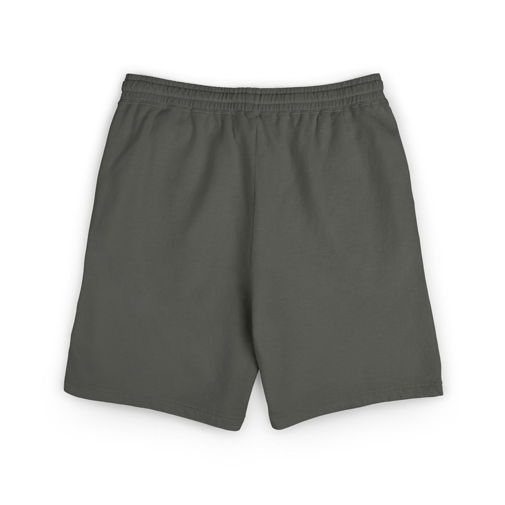 K4LM H4VEN Pepper Gray Sweat Shorts — Garment-Dyed Relaxed Lounge Shorts