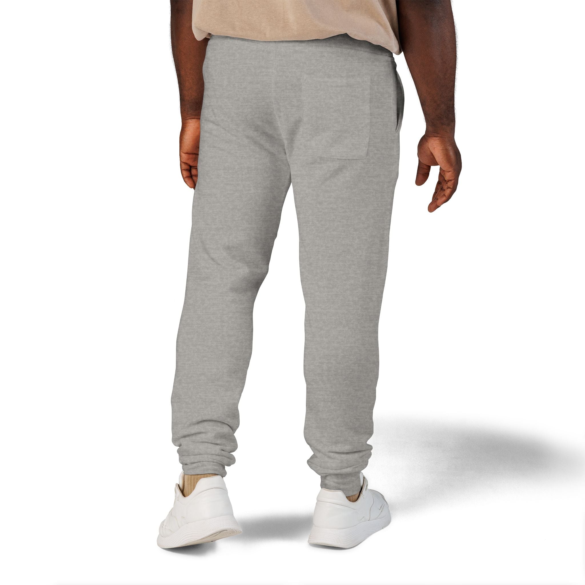 Kalm Haven Fleece Sweatpants — Cozy Casual Grey Sweats