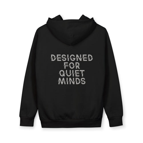 Designed For Quiet Minds Hoodie — Unisex Urban Pullover