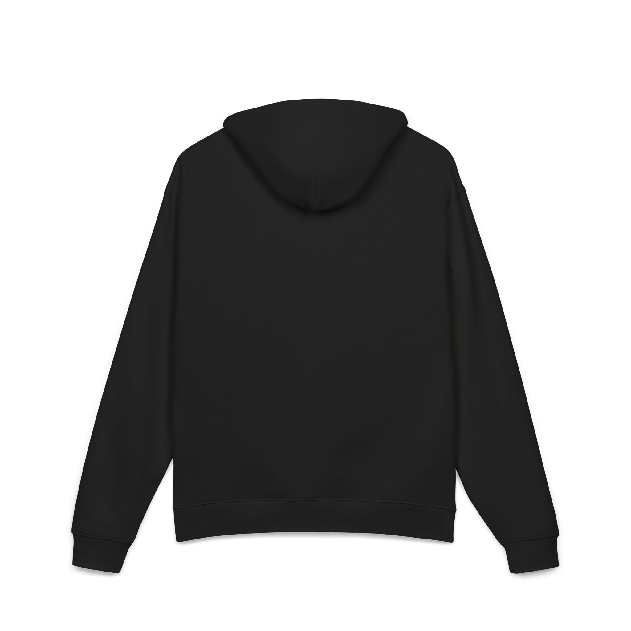 Kalm Haven Black Hoodie — Minimal Black Pullover