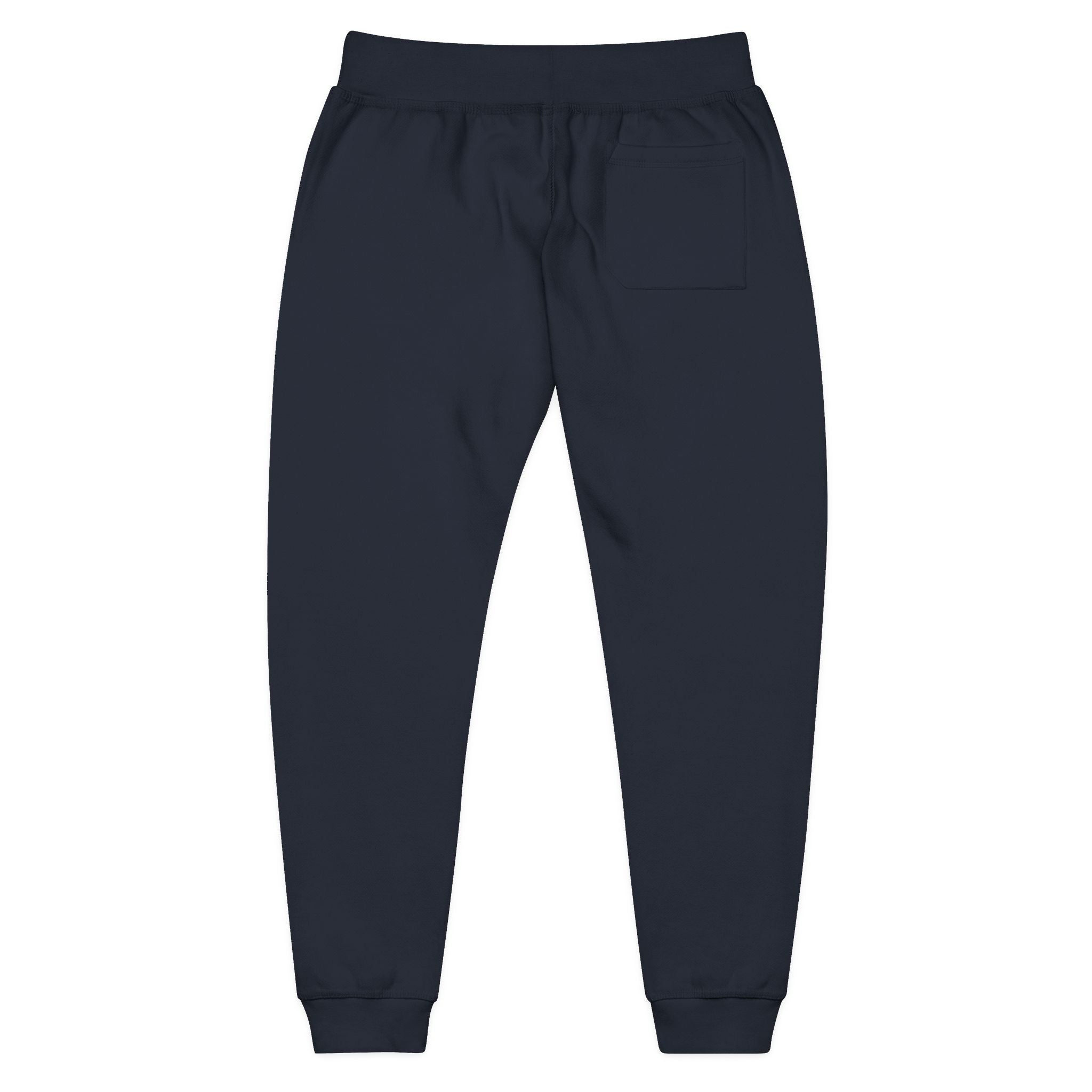 Kalm Haven Fleece Sweatpants — Cozy Casual Navy Blue Sweats