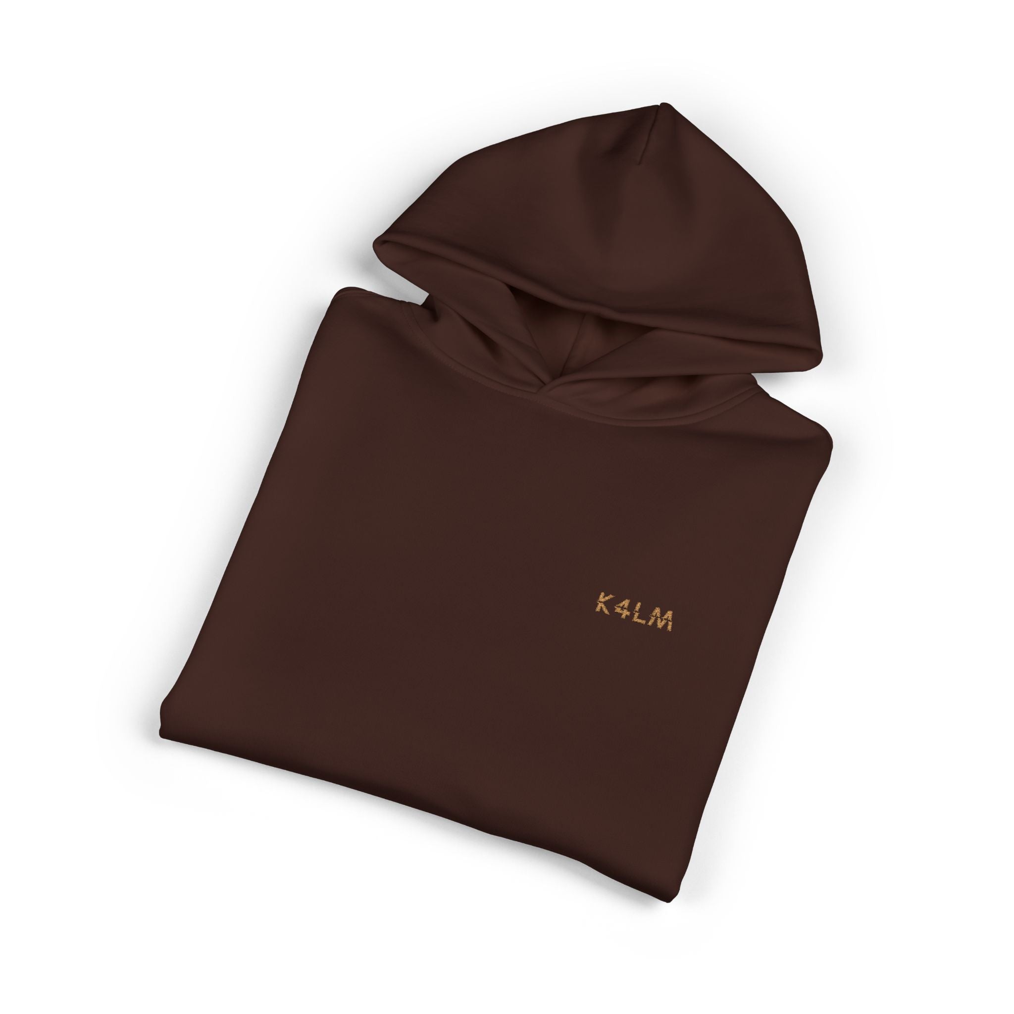Kalm Haven Brown Hoodie — Cozy Casual Pullover