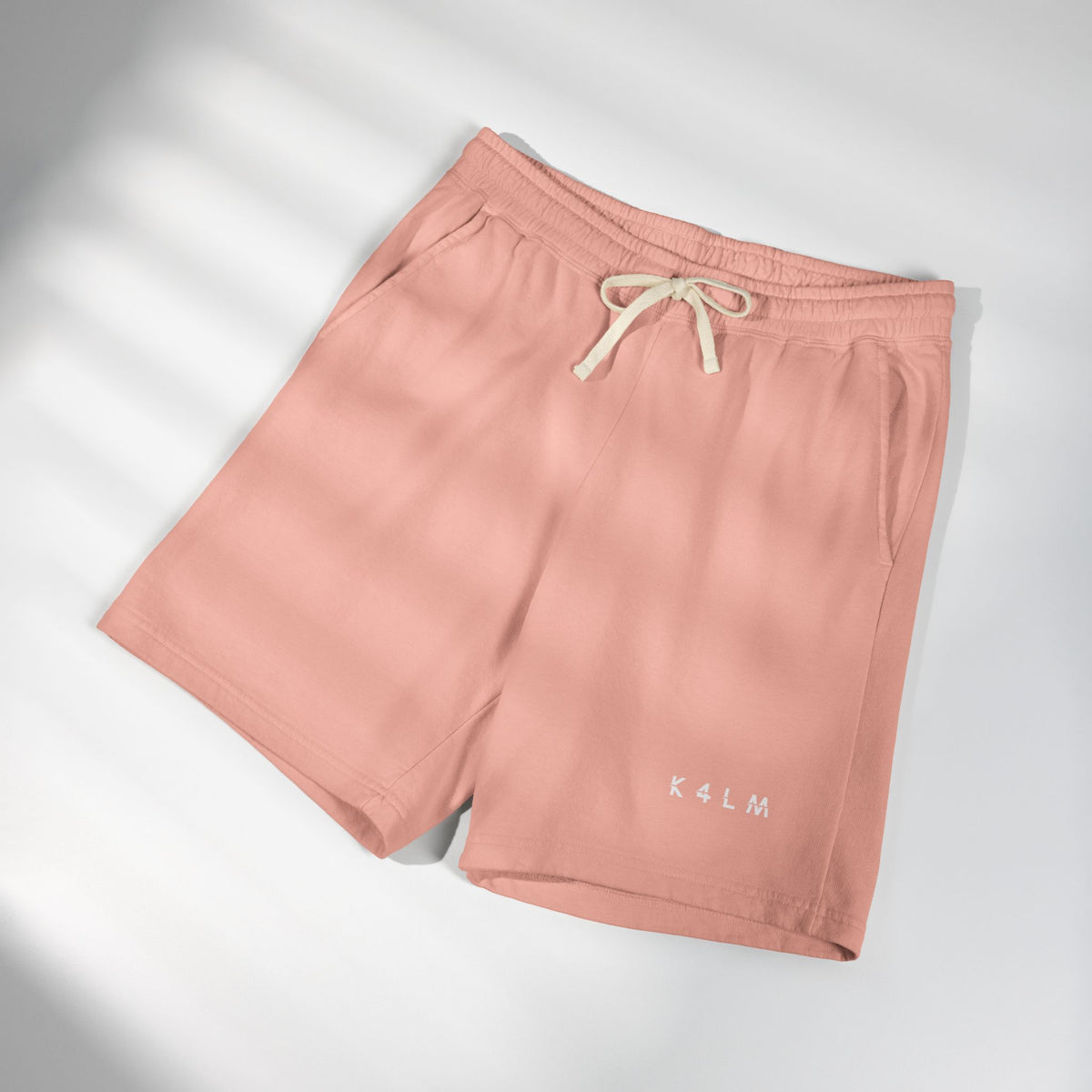 K4LM Peachy Pink Sweat Shorts