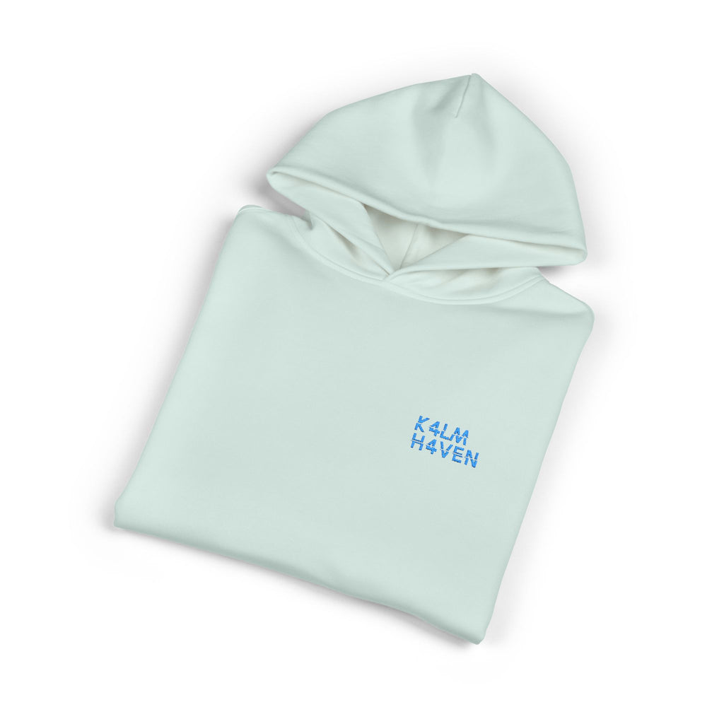 Kalm Haven Seafoam Hoodie — Minimalist Mint Hoodie