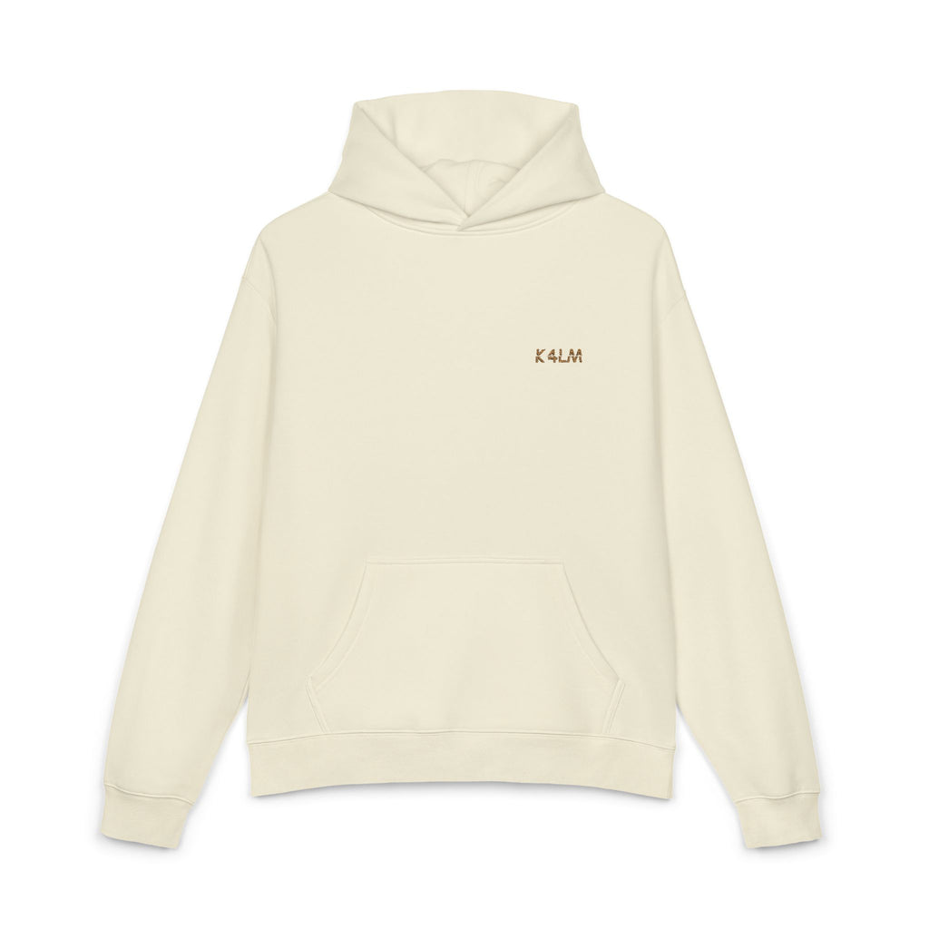 Kalm Haven Cream Hoodie — Minimalist Cream Pullover