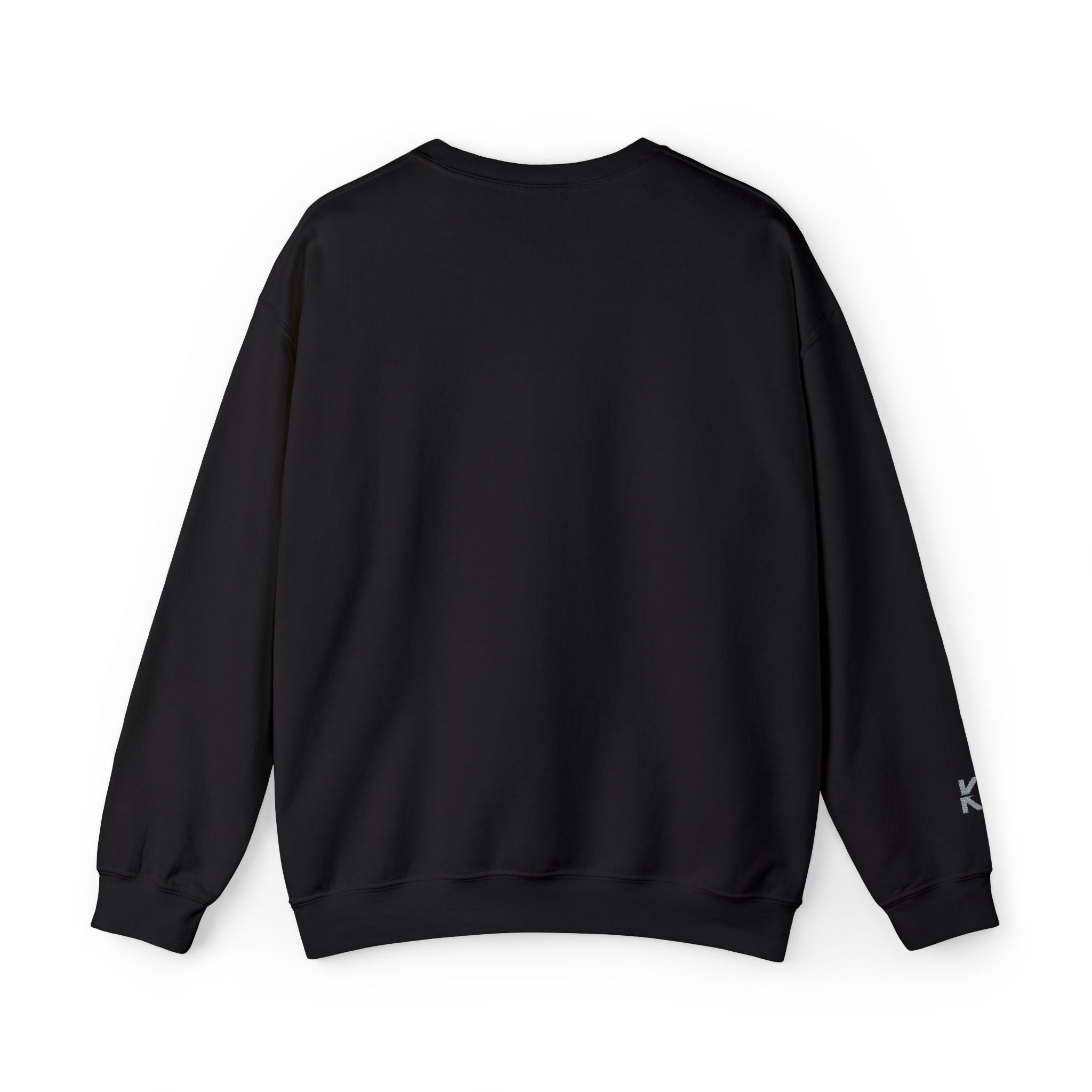 Kalm Haven Black Minimalist Crewneck Sweatshirt