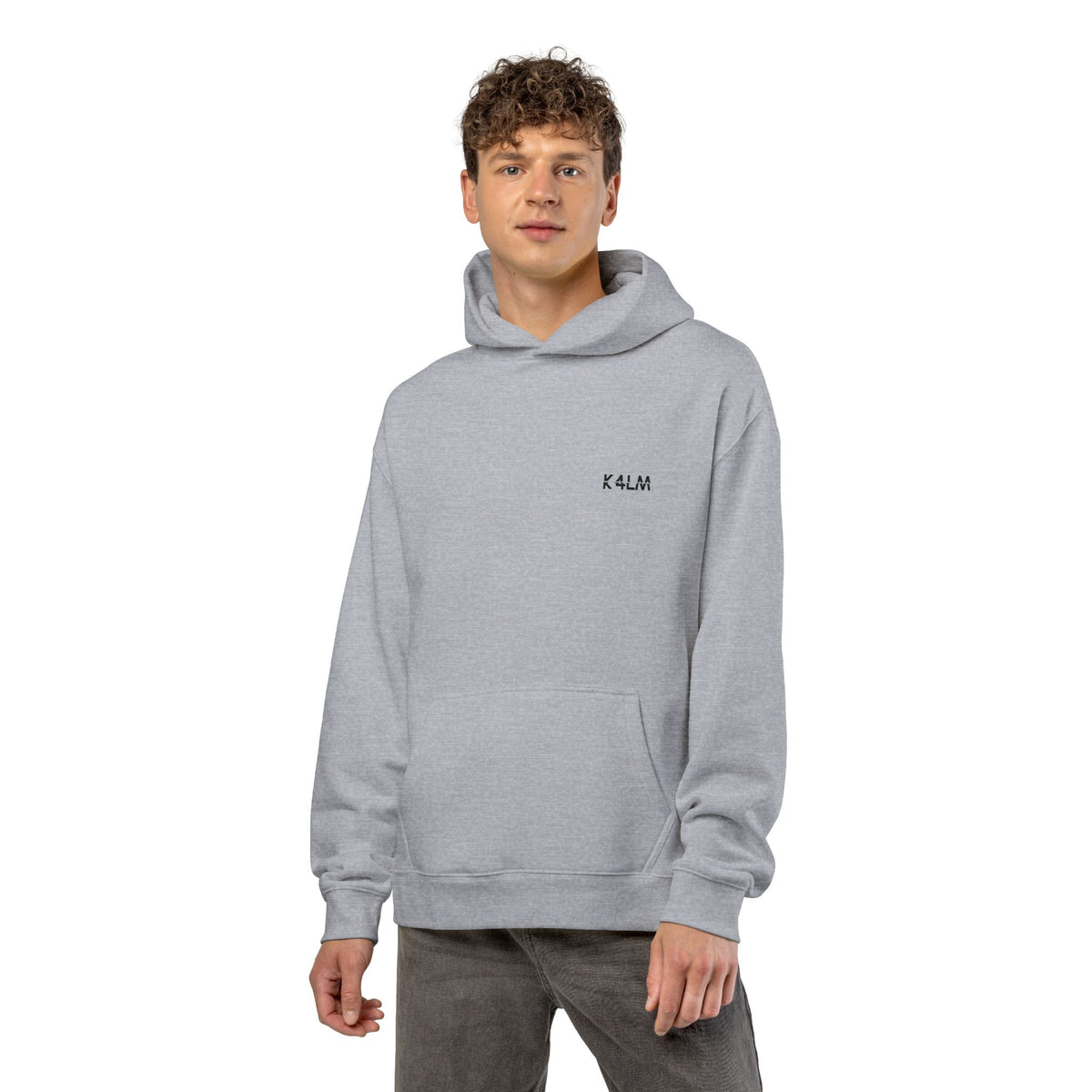 Grey K4LM Hoodie