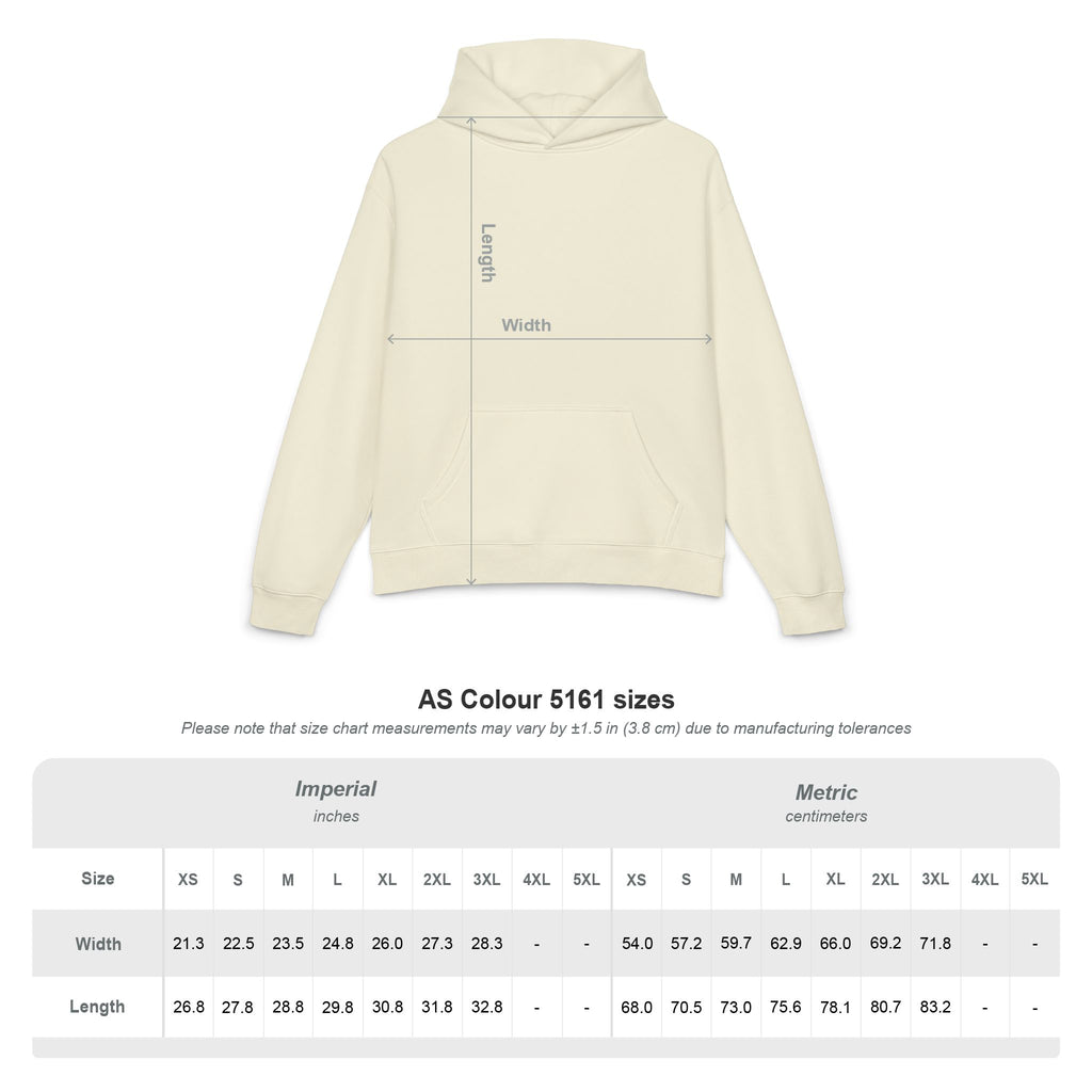 Kalm Haven Blue Hoodie — Minimalist Blue Pullover